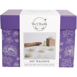 Bee and Bumble Soy Tealight Craft Kit - Multiple Colours by Bee & Bumble