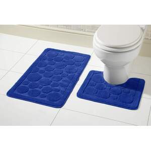 Cali Bath Mat Set - Navy by NewEdgeBlinds