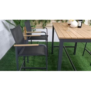Modena 5 Piece Bar Set - Black by Malay