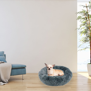 Fluffy Dog Bed in Dark Grey - Dark Grey / XS by Actiaspet