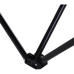 Outsunny 6 Seat Folding Bench - Black by Outsunny