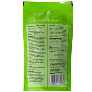 Crunchy Creamy Pocket Cat Treats with Catnip 60g