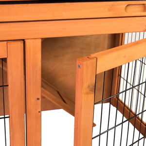 2 Tier Wooden Pet Hutch - Wood by Vida Designs