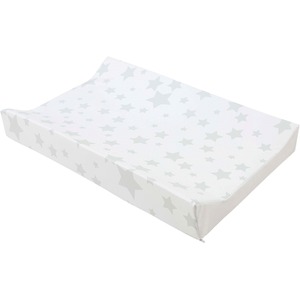 Anti-Roll Wedge Baby Changing Mat - Grey Stars / Grey Stars by Babycurls