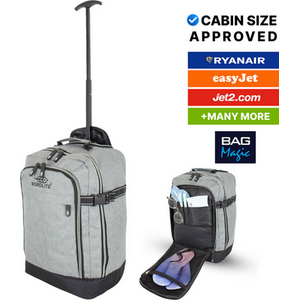 RyanAir Approved Cabin Holdall on Wheels - 20L, 40x25x20cm by Bordlite