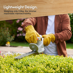 450W Electric Hedge Trimmer - Grey by VonHaus
