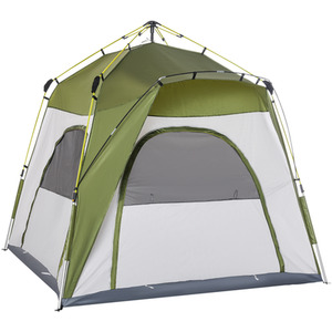 Outsunny Five Man Pop Up Tent - Army Green by Outsunny