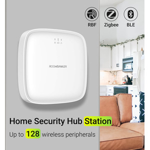 Home Security Hub Station - White by Roombanker