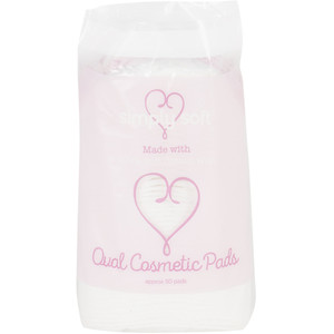 Oval Cosmetic Pads by Simply Soft