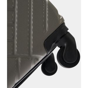 3 Piece Set Of Suitcase Travel Luggage - Charcoal by OHS