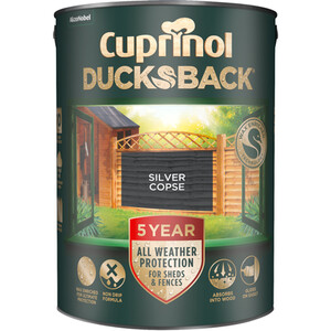 Cuprinol Ducksback Timbercare Paint - Silver Copse by Cuprinol