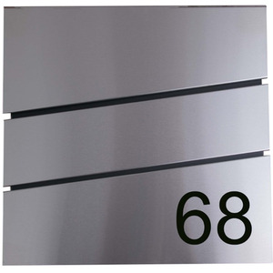 The Statement No1 - 68 by The house nameplate company