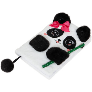 Panda Plush A5 Notebook with Pen by i-doodle