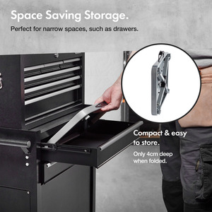 Anti Slip Feet Folding Step Stool - Grey by VonHaus