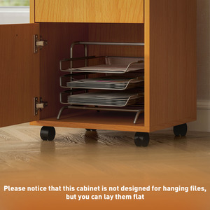 HOMCOM Filing Cabinet With Drawer by HOMCOM