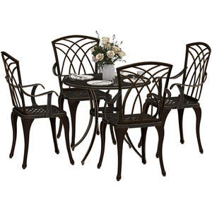 Outsunny 5 Piece Bistro Dining Set by Outsunny
