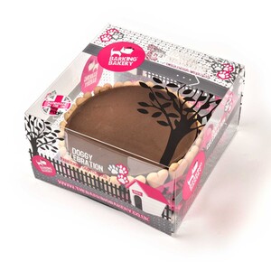 The Barking Bakery Carob Celebration Cake for Dogs by The Barking Bakery