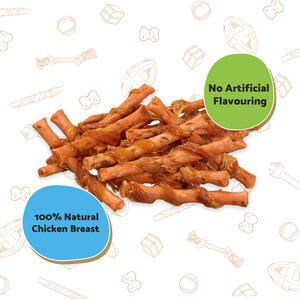Good Boy Chewy Chicken with Carrot Sticks - 8 by Good Boy