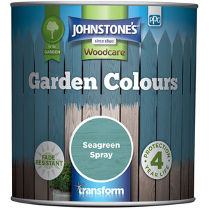 Johnstones Woodcare Garden Colours 1L - Seagreen Spray by Johnstone's