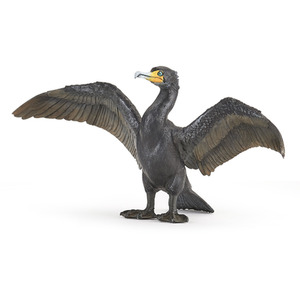 PAPO Marine Life Cormorant Toy Figure - Grey by PAPO
