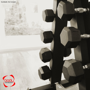 Dumbbell Weight Rack - Black by Body Revolution
