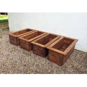 Large Trough Set - Brown by Charles Taylor