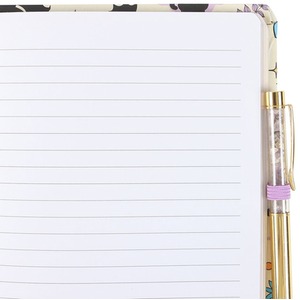 Cute and Creepy Print Notebook with Amethyst Pen - A5 by Kingsbury Gifts