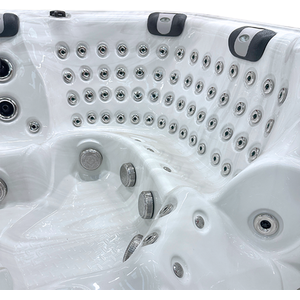 Ecstatic Wave Hot Tub - White by Fonteyn