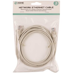 Network Ethernet Cables - White / 300cm by My Home