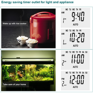 Programmable Electronic Digital Timer - White / 2 by ExtraStar