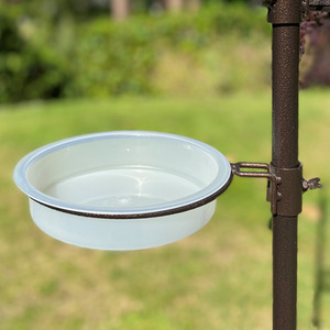 Bird Bath for Metal Bird Feeding Stations - White / 5 by Selections