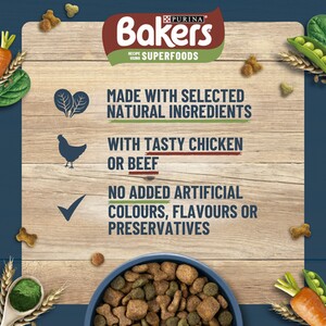 Bakers Complete Dry Dog Food - Chicken and Vegetable by Bakers