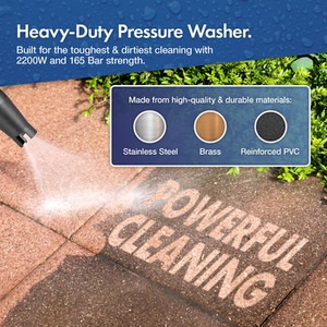 Pressure Washer 2200W - Grey by VonHaus