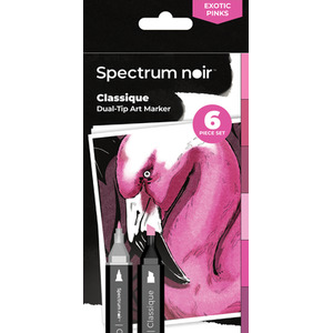 Spectrum Noir Classique 6 Pack - Exotic Pinks by Spectrum Noir