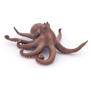 PAPO Marine Life Octopus Toy Figure - Brown by PAPO