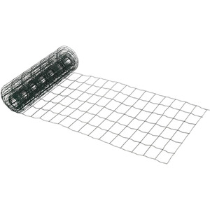 PawHut Pet Wire Mesh, Foldable PVC Coated Welded Garden Fence - Green by PawHut