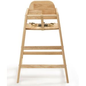 Simply Stackable Wooden High Chair - Natural by Safetots