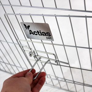 Metal Pet Run with Roof - Silver by Actiaspet