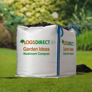 Mushroom Compost Top Soil Dumpy Bags - Brown by Warma