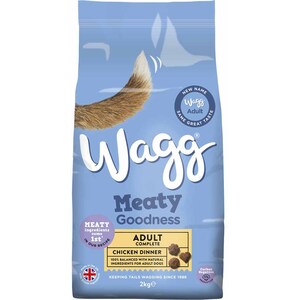 Wagg Meaty Goodness Dog Food - 2kg / Chicken by Wagg