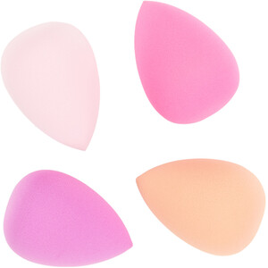 Pack of 4 Makeup Blenders - Pink by Colour Company