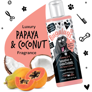 Bugalugs Luxury 2 in 1 Dog Shampoo 250ml - Pink by Bugalugs