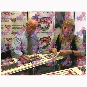 Sir Bobby Charlton Signed and Framed Storyboard - Red by Allstarsignings