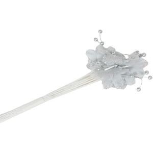 Crafting Wire Stem Flowers and Pearls by True Moments