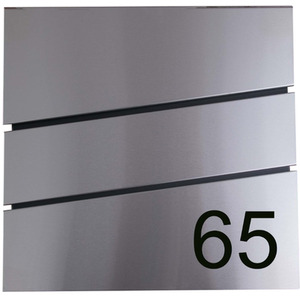 The Statement No1 - 65 by The house nameplate company