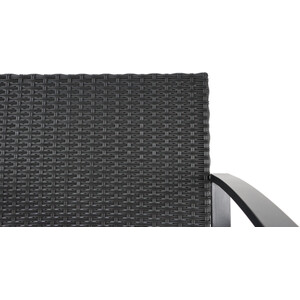 Monza Rocking Bistro Set - Black by Outdoor Essentials