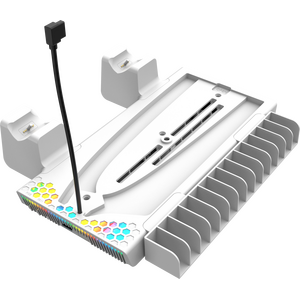 Nexus 5 Cooling and Charging Stand for PS5 and PS5 Slim - White by Oniverse