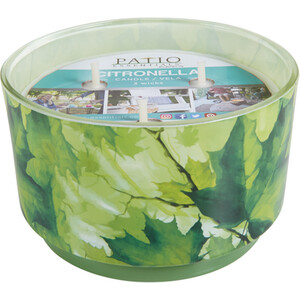 Citronella Candle - Green Leaf