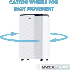 Digital Dehumidifier 16L With Humidity Display - White by Mylek