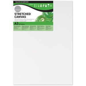 Daler Simply Canvas 3 pack Various Sizes - White / A3 by DALER ROWNEY